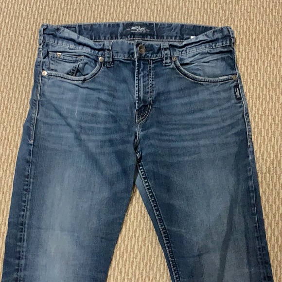 men’s silver jeans - Picture 5 of 14